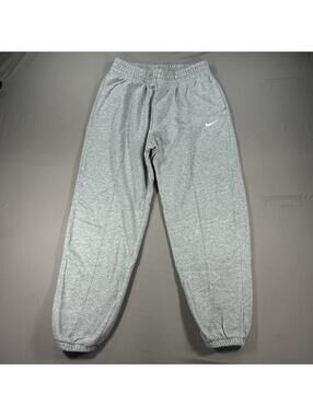 Nike Sportswear Club Fleece Joggers Gray Sweatpants Mens Small 26x28 BV2671-063